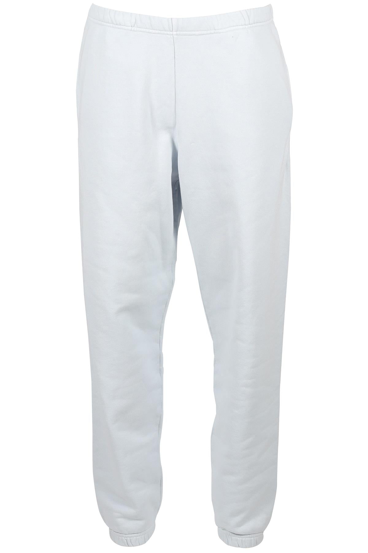 SKIMS BLUE COTTON TRACK PANTS MEDIUM