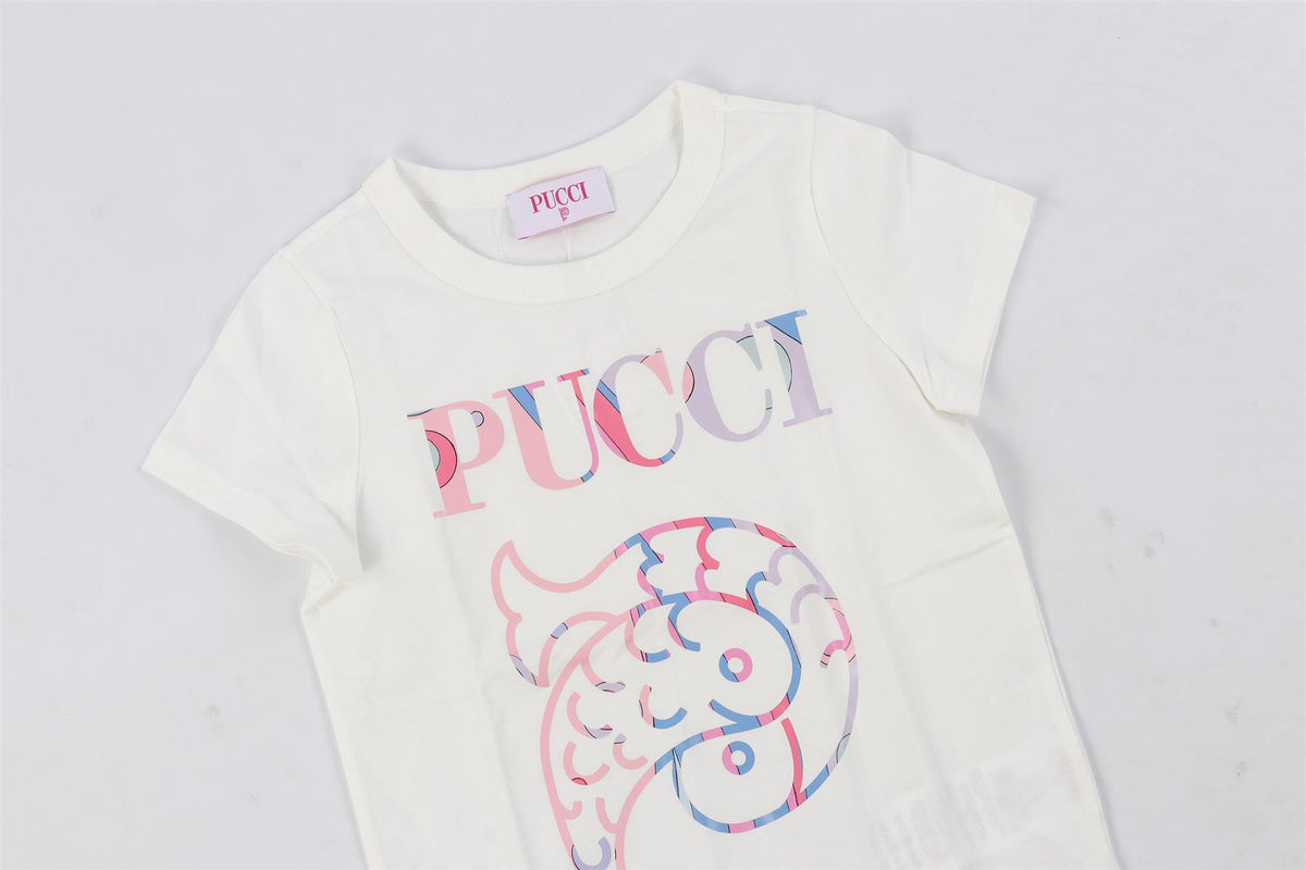PUCCI WHITE GIRLS TOP 6 YEARS