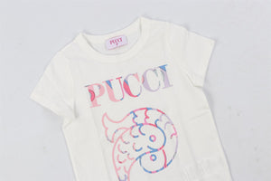 PUCCI WHITE GIRLS TOP 6 YEARS