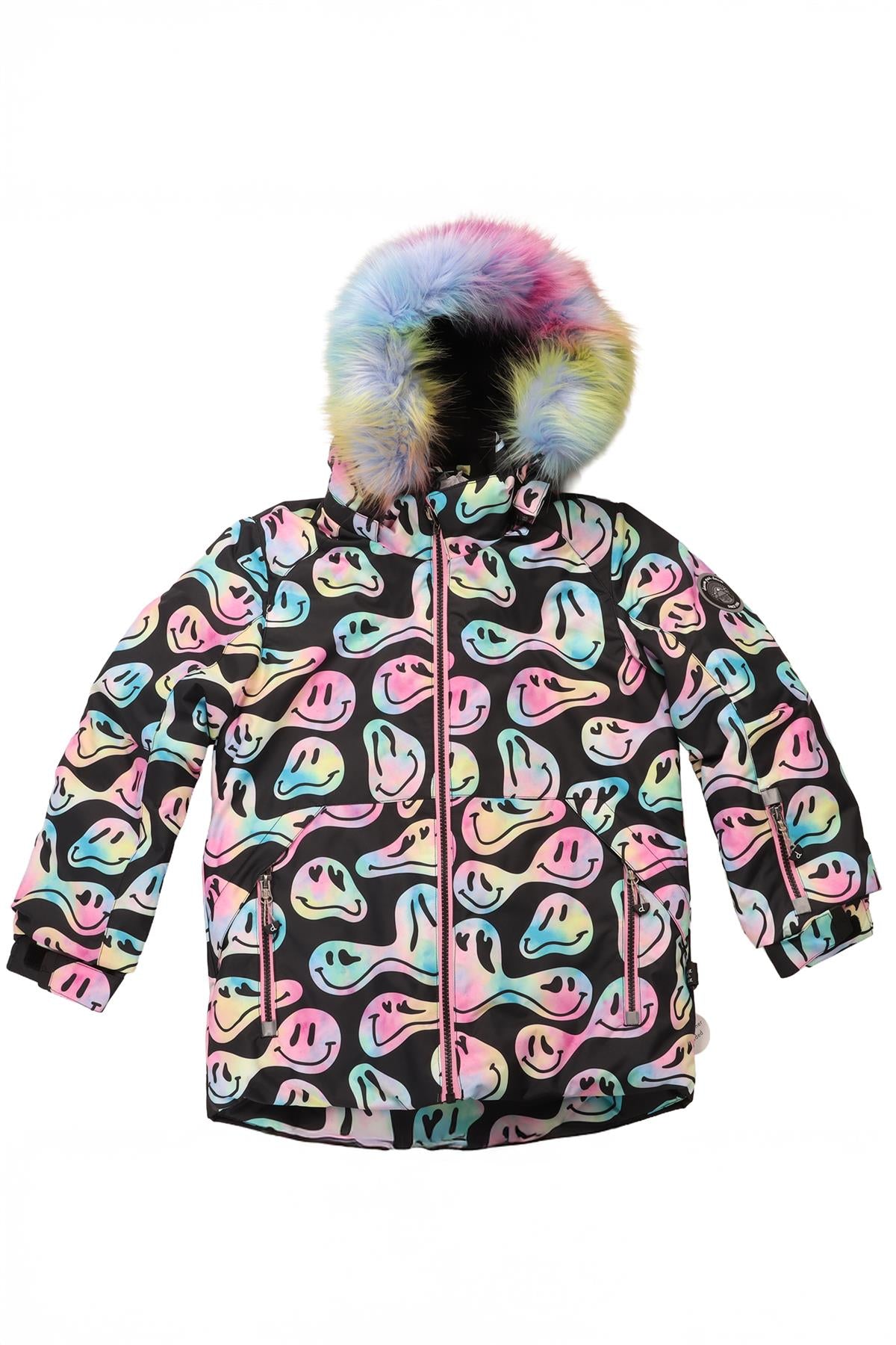 DEUX PAR DEUX MULTI KIDS GIRLS SKI JACKET 7 YEARS