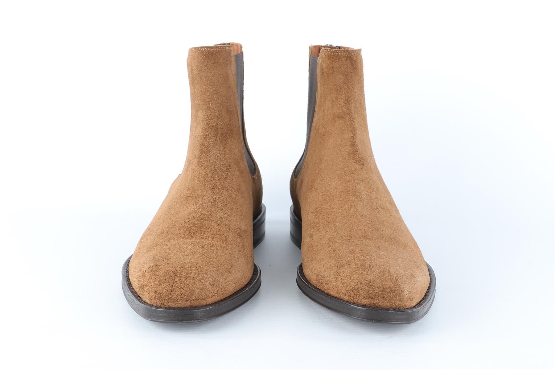 GIVENCHY BROWN MEN'S SUEDE ANKLE BOOTS EU 42 UK 8 US 9