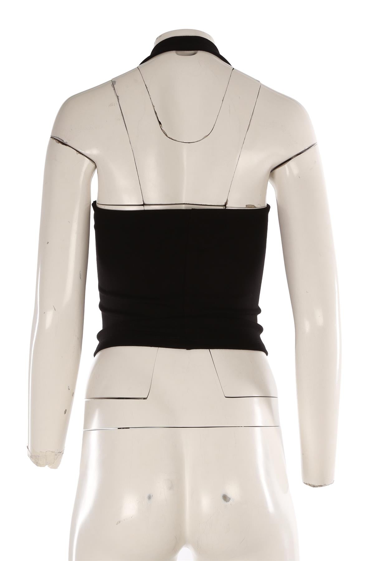 LESET BLACK COTTON TOP XSMALL