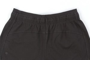LULULEMON BLACK COTTON SHORTS US 10 UK 14
