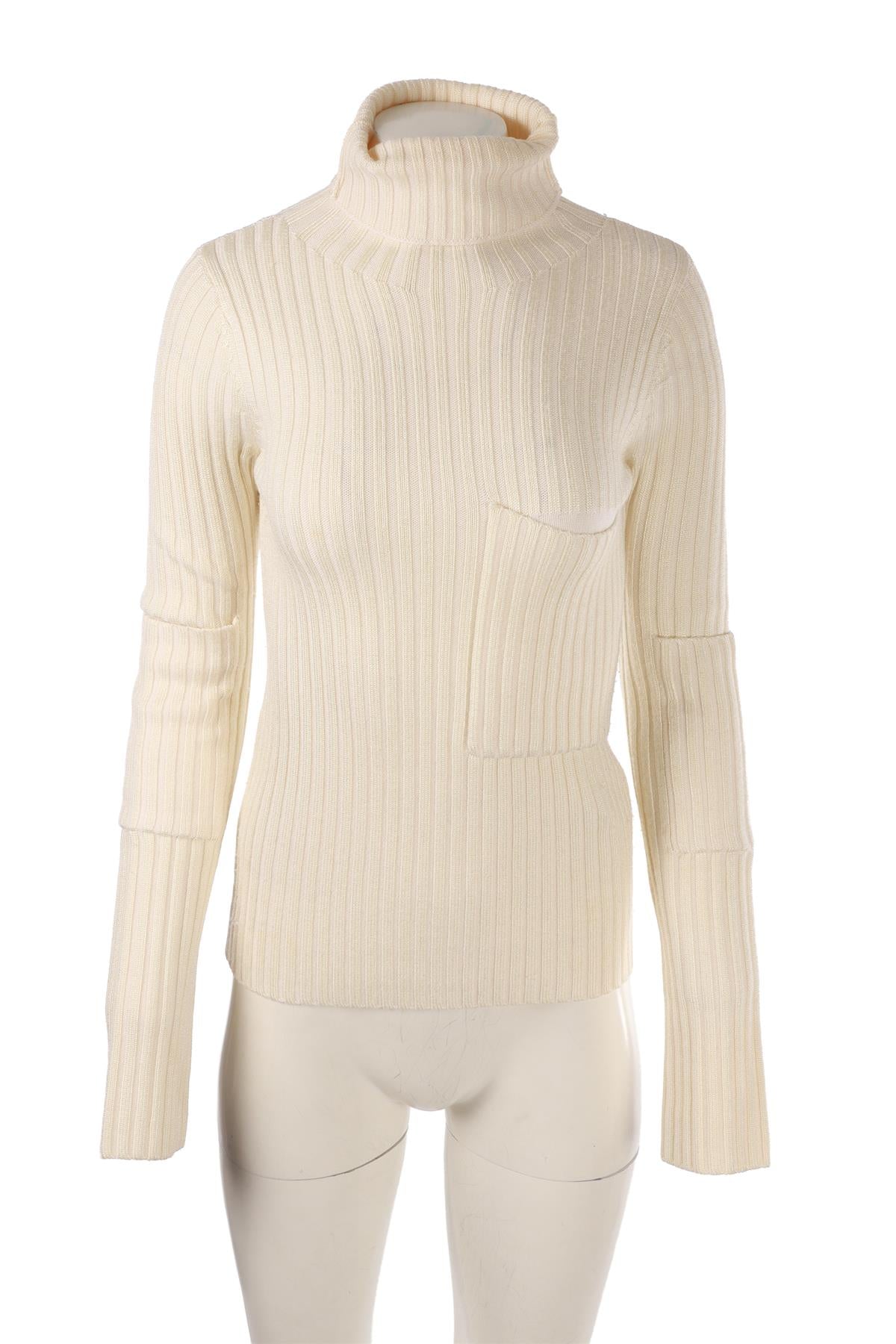CREAM WOOL SWEATER
