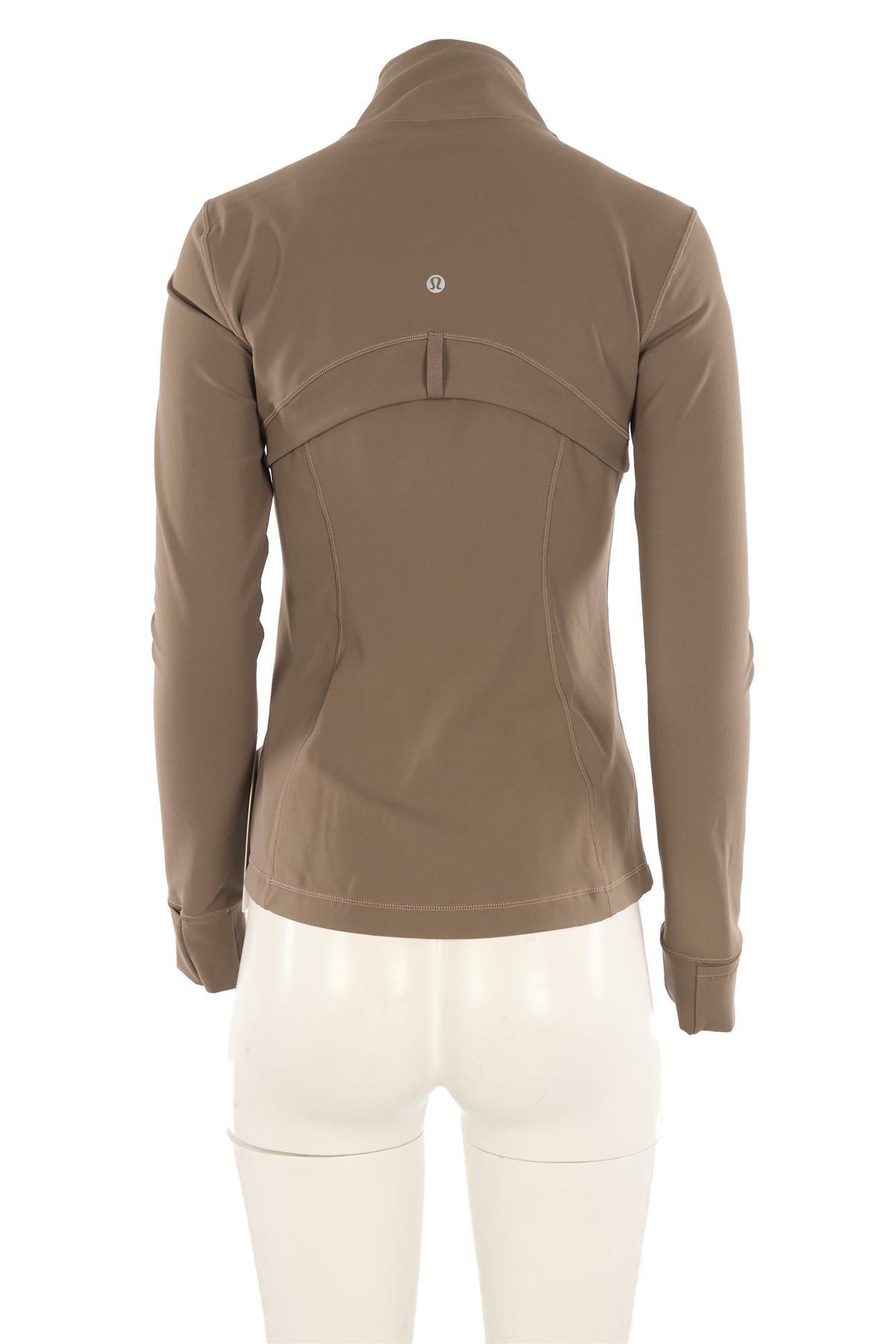 LULULEMON GREEN JERSEY JACKET UK 12 US 8