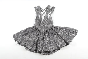 ALAÏA WHITE COTTON MINI DRESS FR 40 UK 12