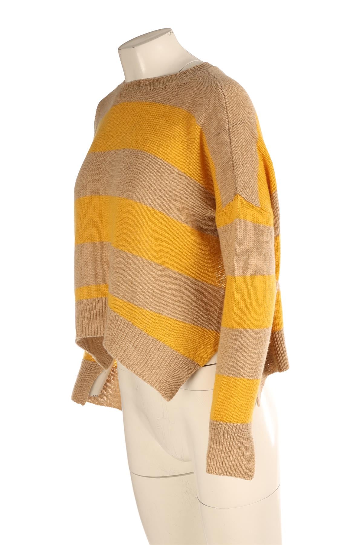 MARNI YELLOW WOOL SWEATER IT 38 UK 6