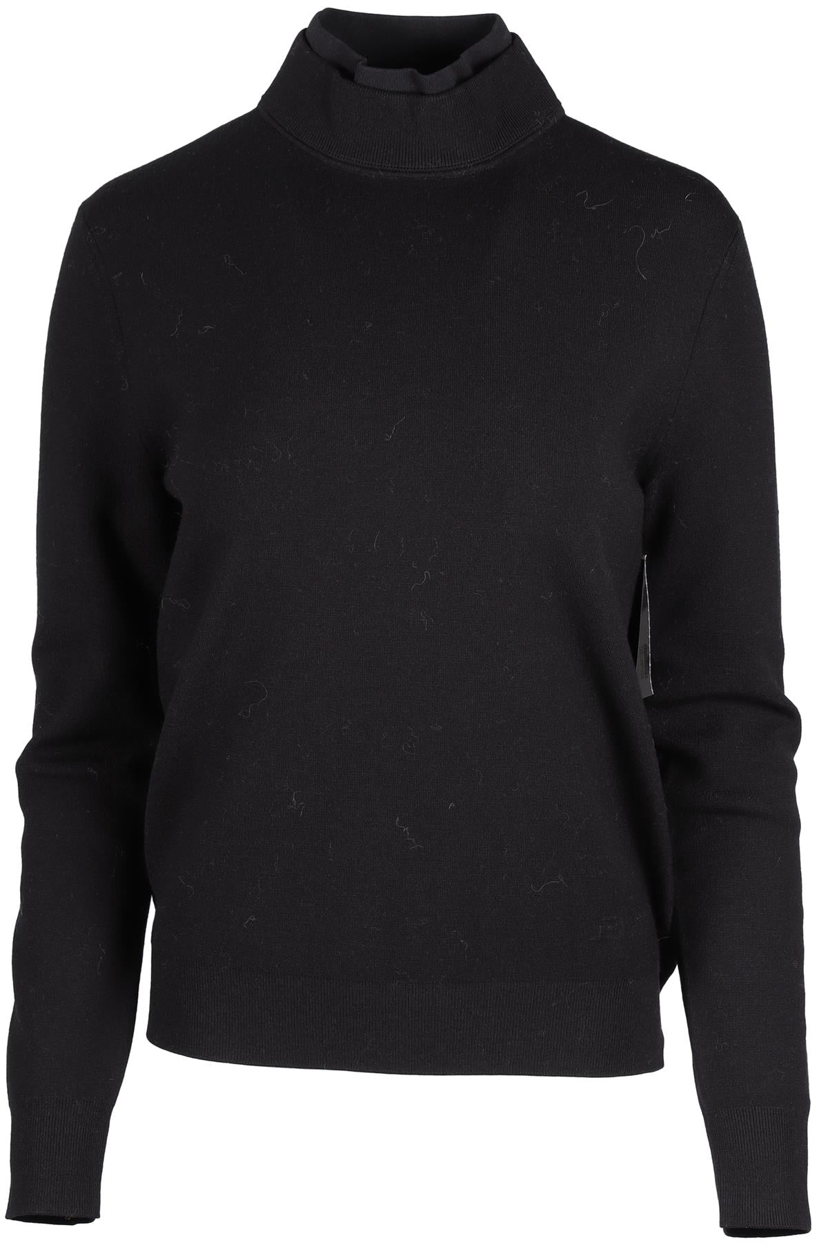 AZTECH MOUNTAIN BLACK WOOL SWEATER MEDIUM