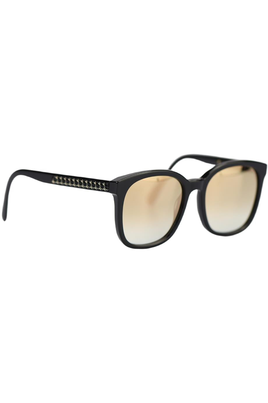 STELLA MCCARTNEY ROUND FRAME ACETATE SUNGLASSES