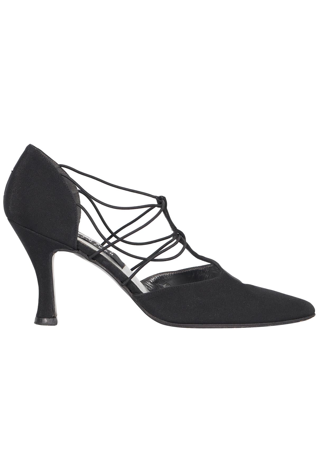 STUART WEITZMAN VINTAGE GROSGRAIN PUMPS EU 37 UK 4 US 7