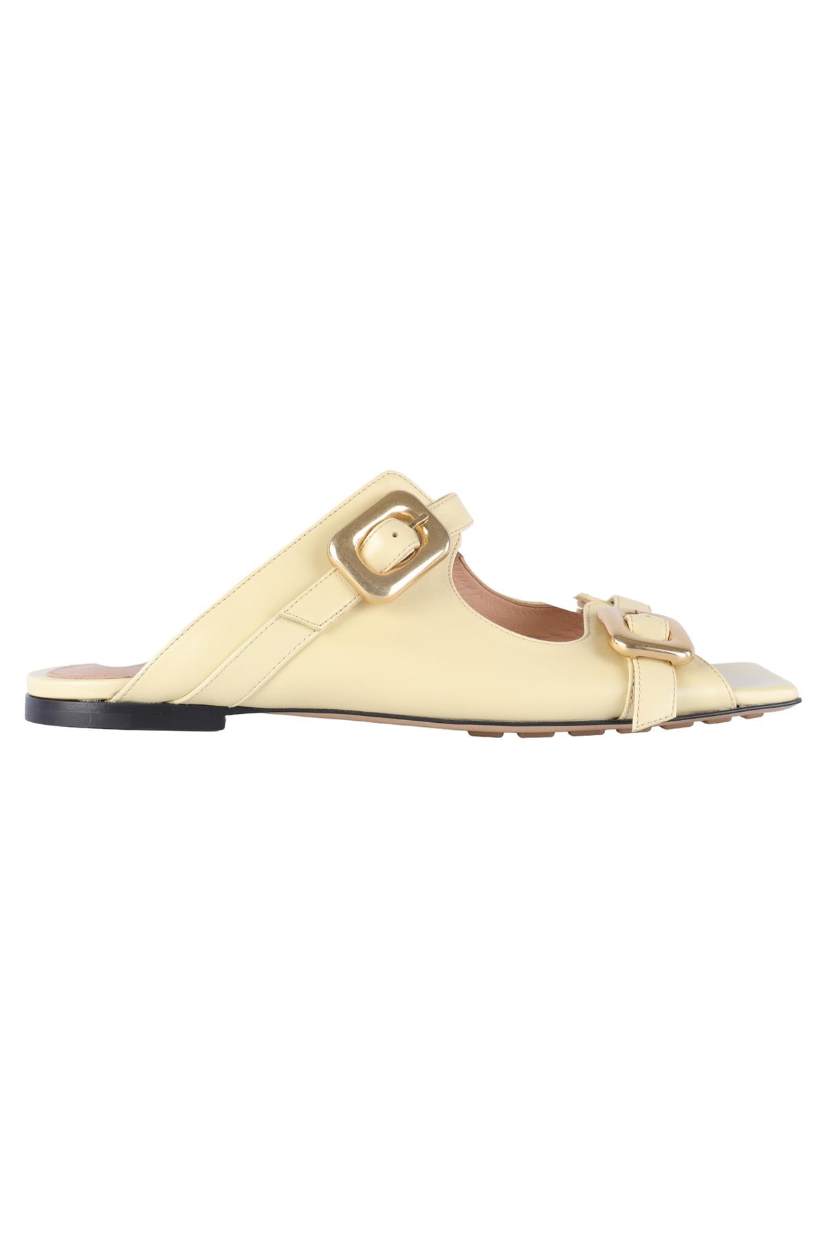 BOTTEGA VENETA YELLOW LEATHER SANDALS EU 39 UK 6 US 9