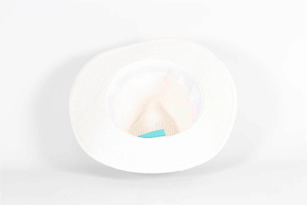 MELISSA ODABASH STRAW HAT ONE SIZE
