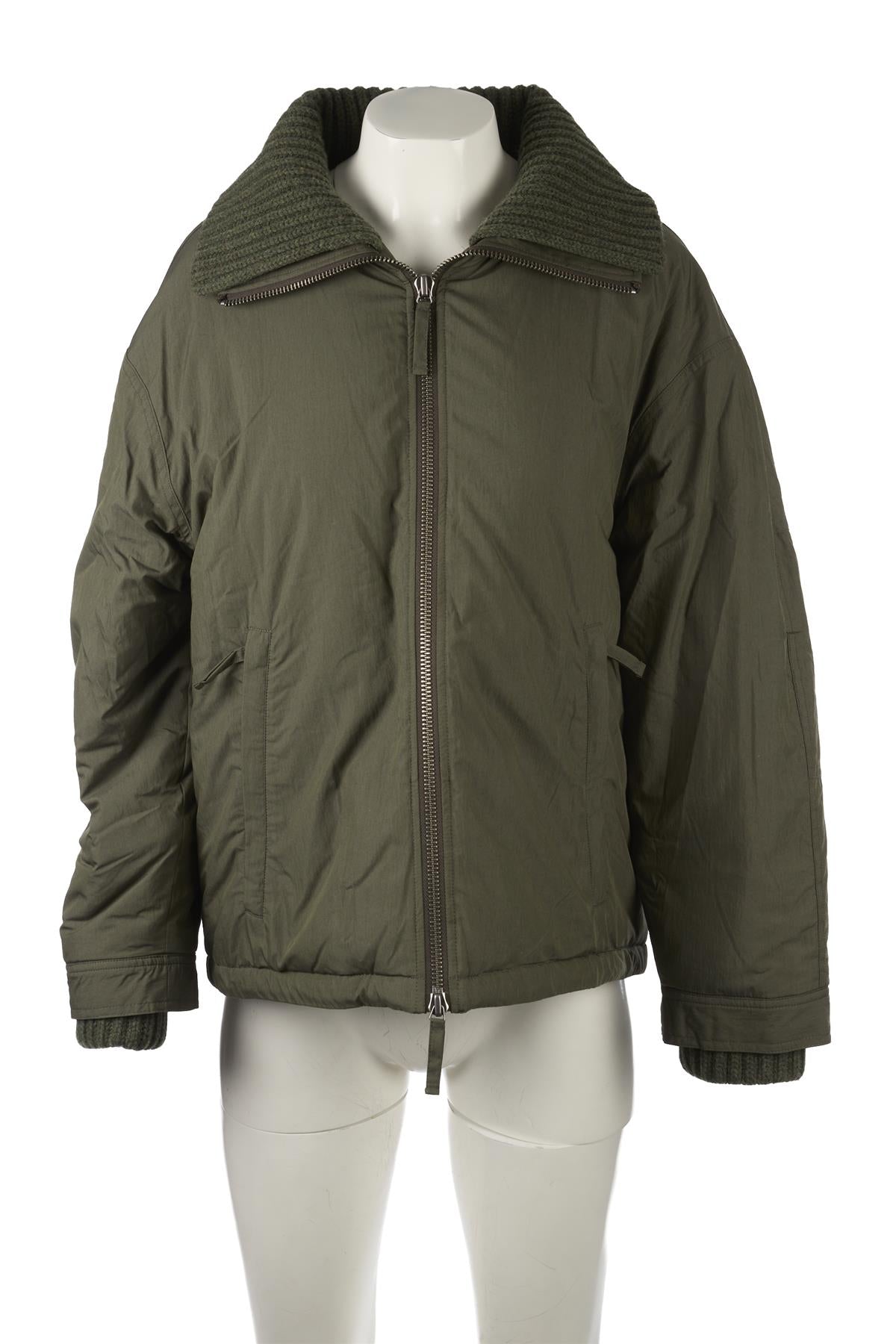 PROENZA SCHOULER WHITE LABEL GREEN PADDED SHELL JACKET XSMALL