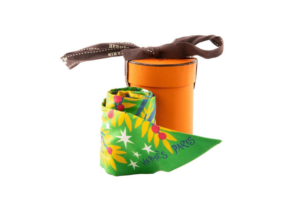 HERMÈS MULTI TWILLY 86 SILK SCARF