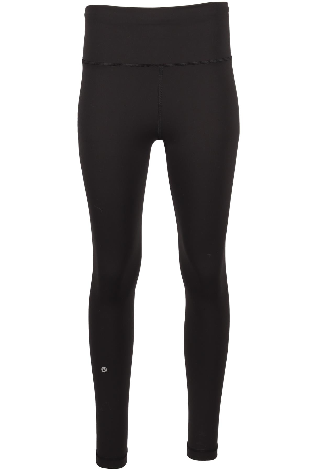 LULULEMON BLACK JERSEY LEGGINGS US 6 UK 10