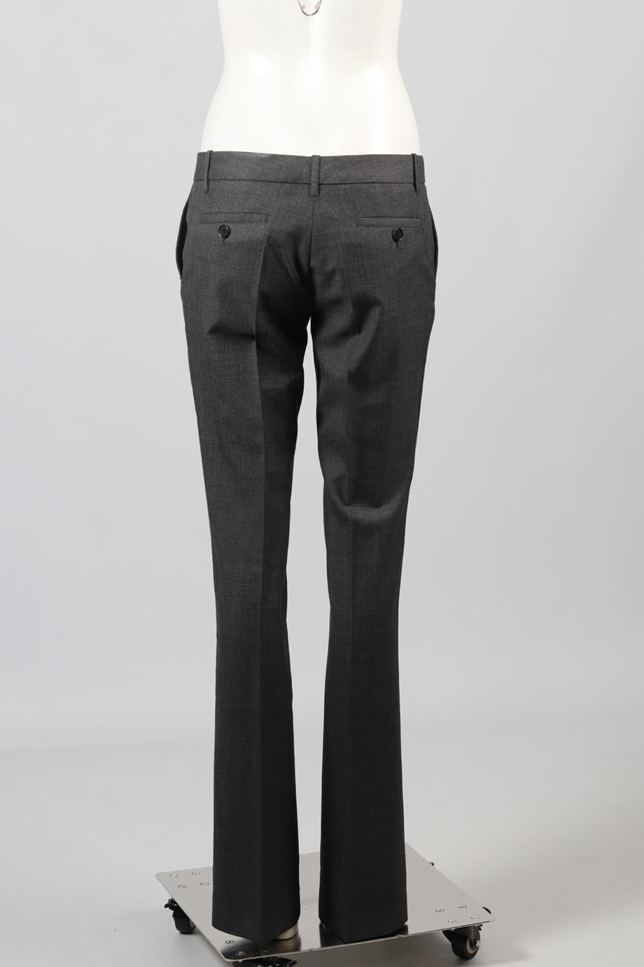 BARBARA BUI WOOL TROUSERS FR 42 UK 14