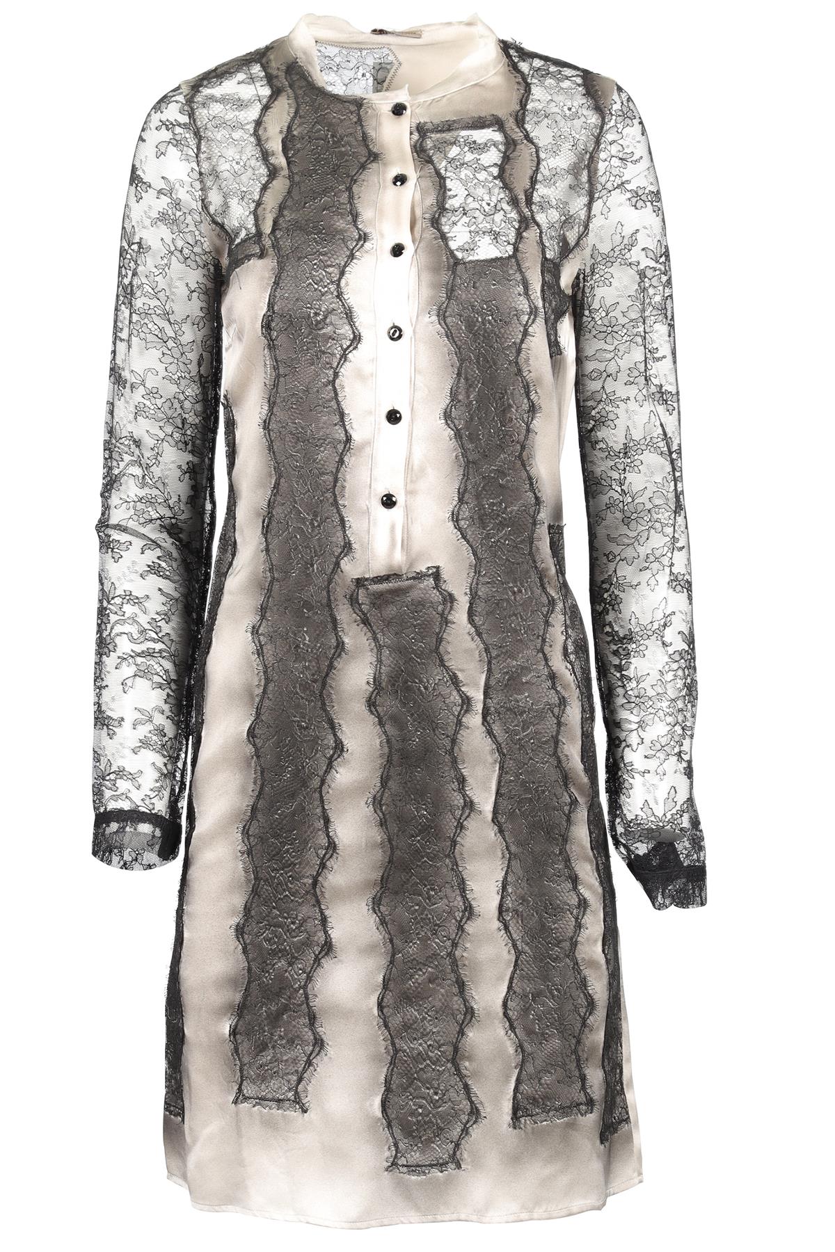 BOTTEGA VENETA BLACK SILK DRESS IT 42 UK 10