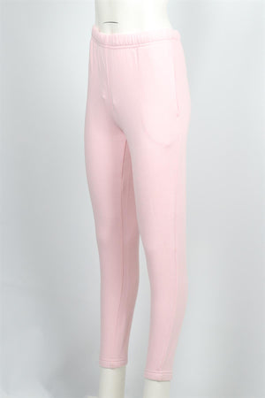 C BONZ PINK COTTON TRACK PANTS SMALL