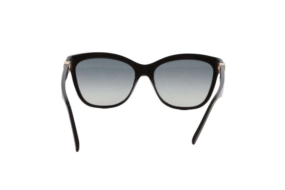 CHRISTIAN DIOR BLACK SQUARE FRAME ACETATE SUNGLASSES
