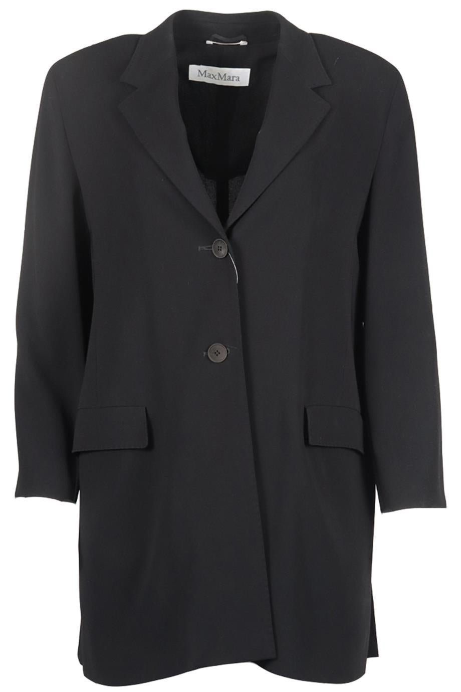 MAX MARA VINTAGE CREPE BLAZER IT 46 UK 14