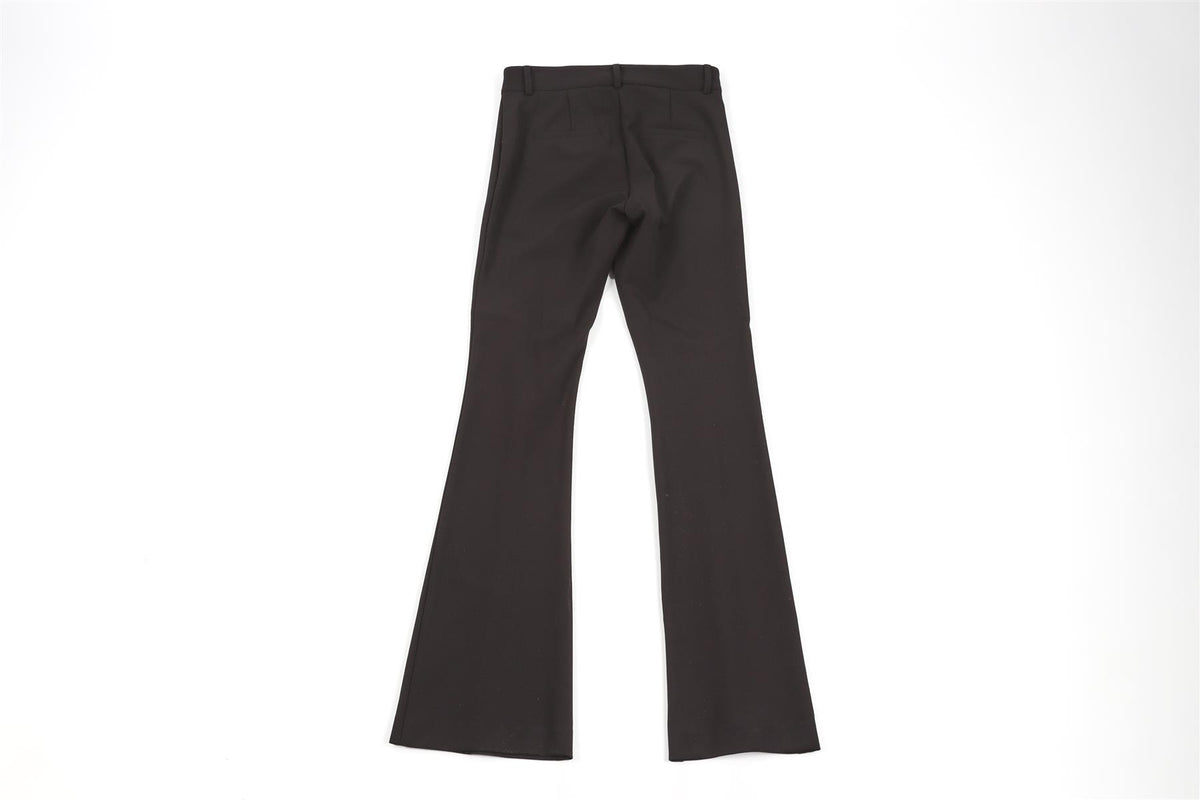 VERONICA BEARD BLACK FLARED PANTS US 4 UK 8