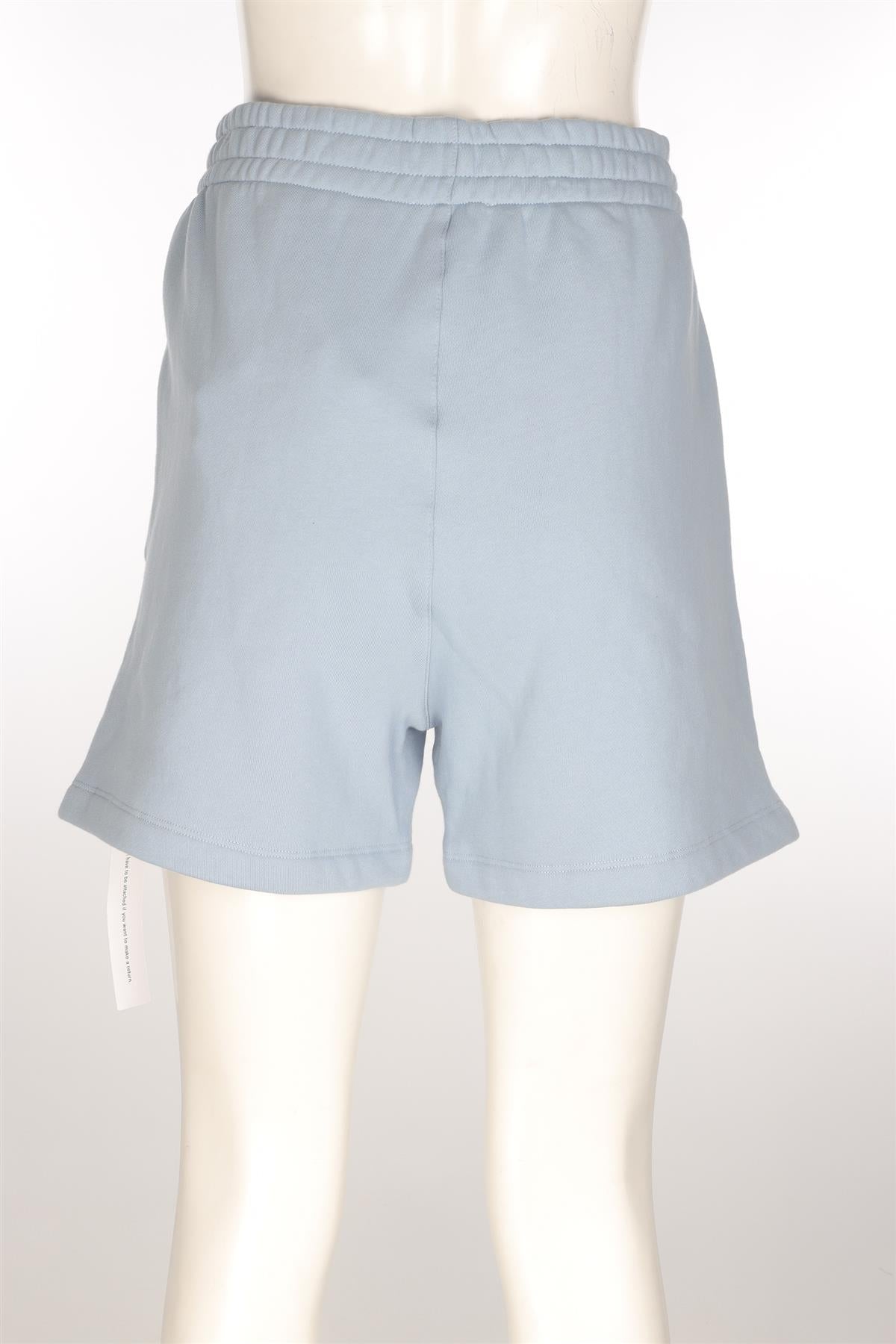 REFORMATION BLUE COTTON SHORTS LARGE