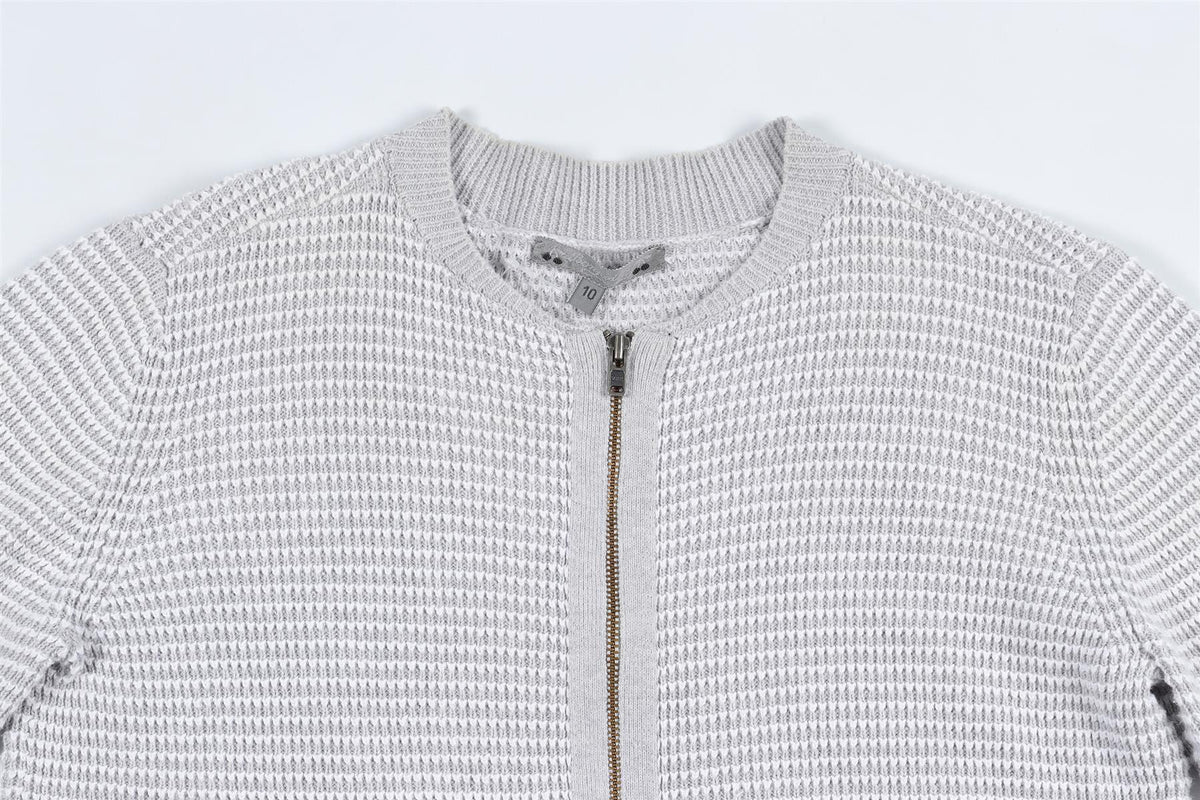 BONPOINT GREY KIDS BOYS CARDIGAN 10 YEARS