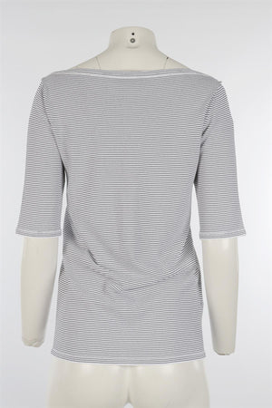 PRADA BLUE 2025 KNIT TOP IT 46 UK 14