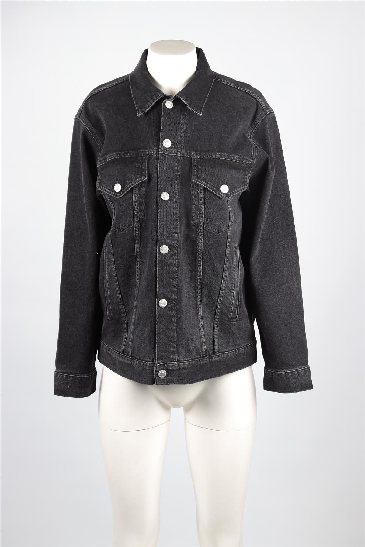ADAPTATION BLACK DENIM JACKET SMALL