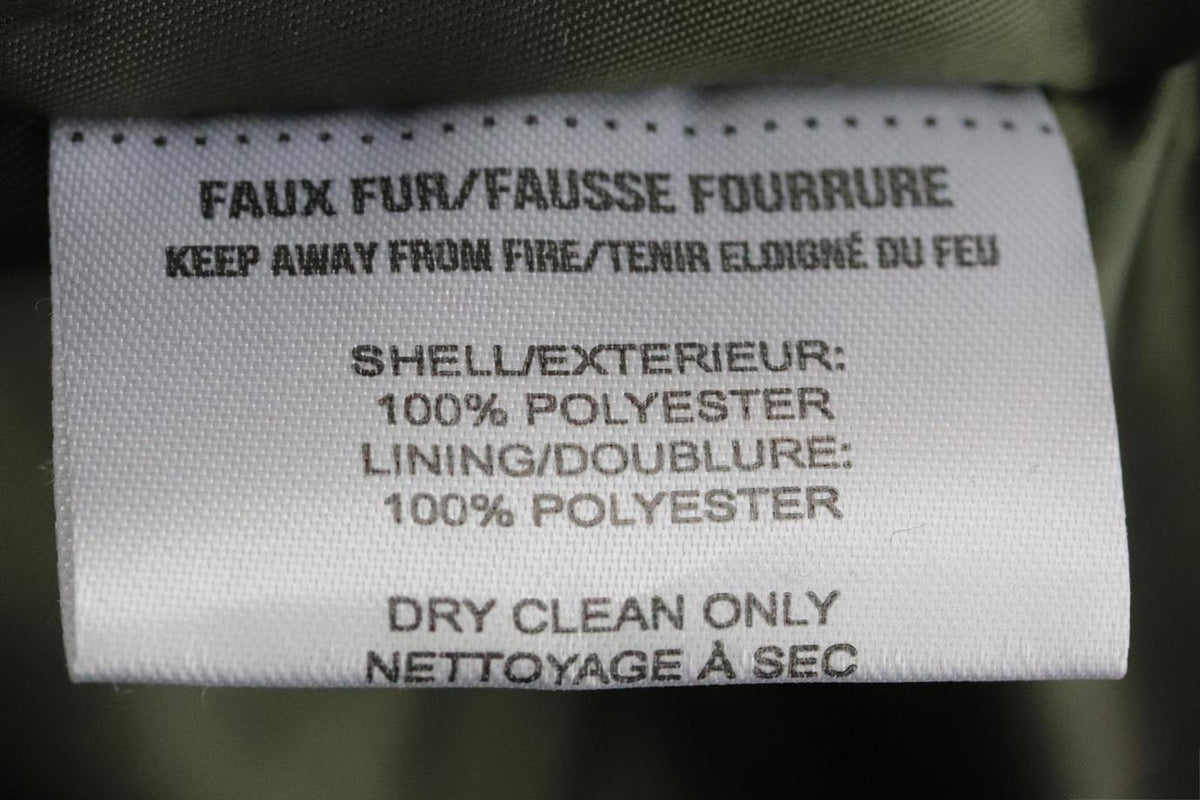 APPARIS CAMOUFLAGE PRINT FAUX SHEARLING JACKET MEDIUM