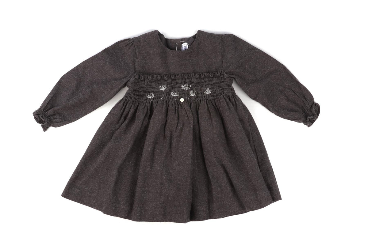 TARTINE ET CHOCOLAT GREY KIDS GIRLS DRESS 2 YEARS