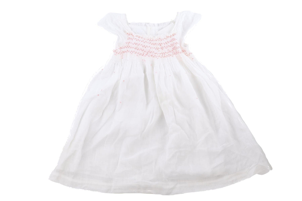 BONPOINT WHITE KIDS GIRLS DRESS 6 YEARS