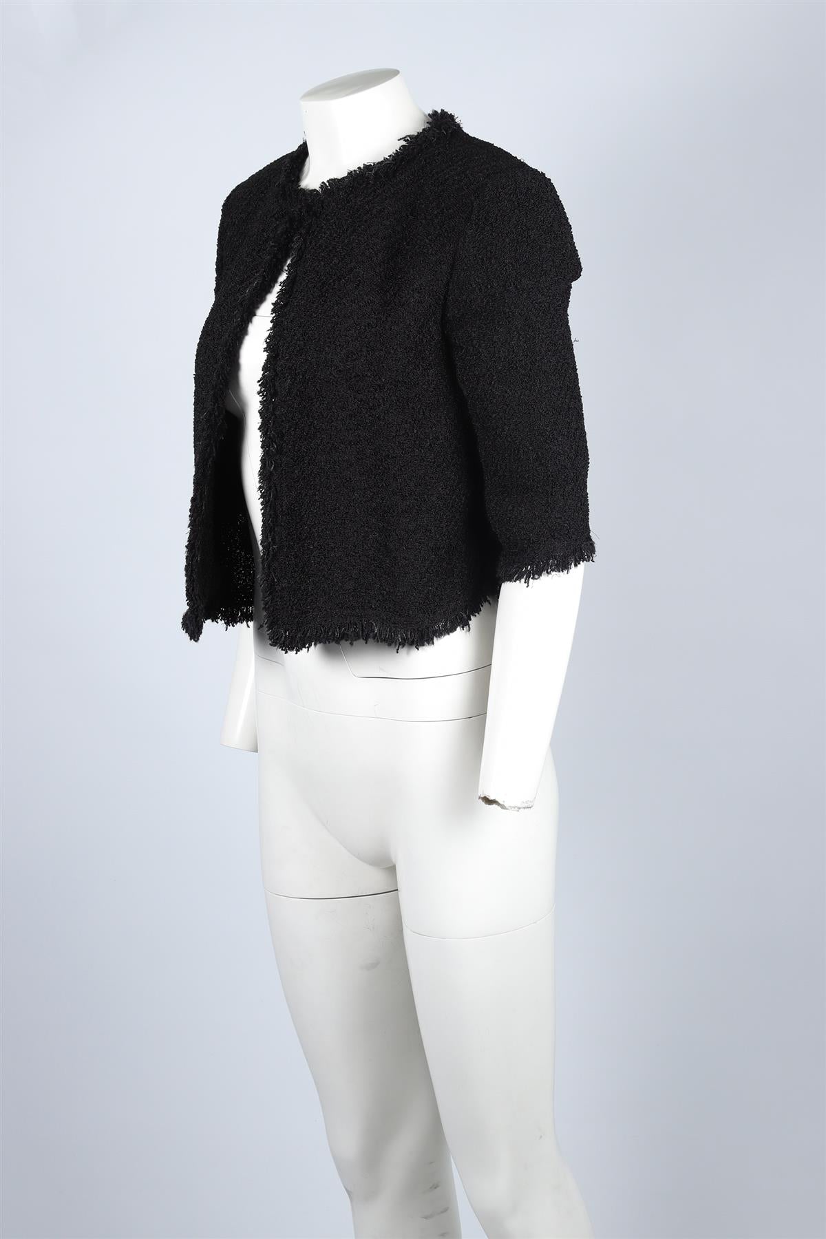 SONIA RYKEL BLACK WOOL JACKET FR 40 UK 12