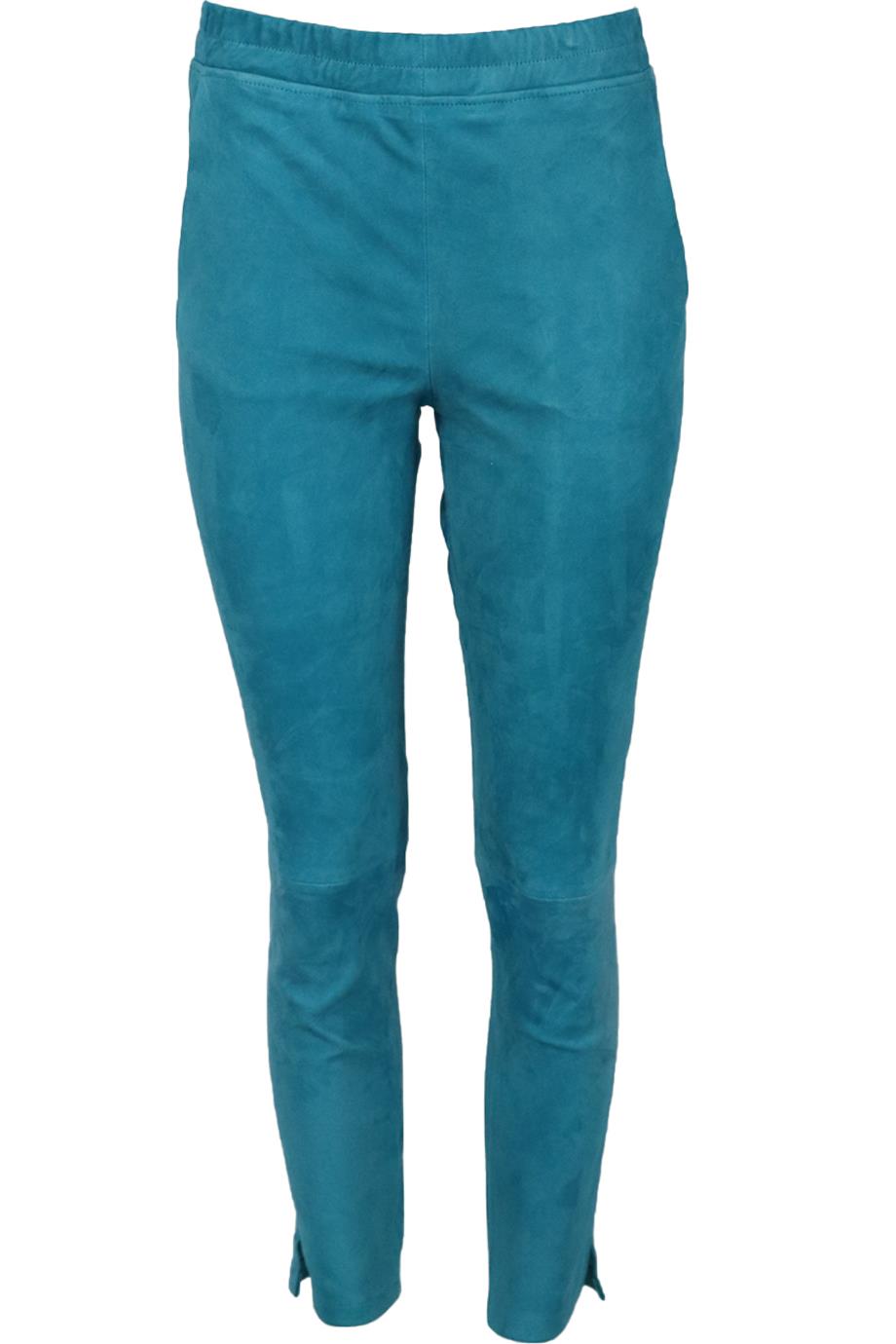 ARMA SUEDE SKINNY PANTS UK 10