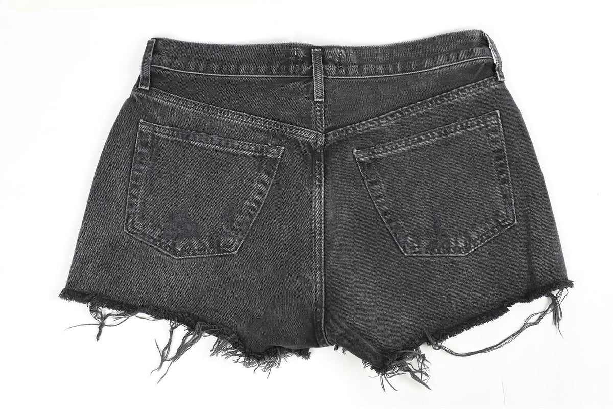 AGOLDE HIGH RISE DENIM SHORTS W27 UK 8-10
