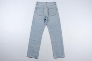 AGOLDE BLUE HIGH RISE STRAIGHT LEG JEANS W24 UK 6