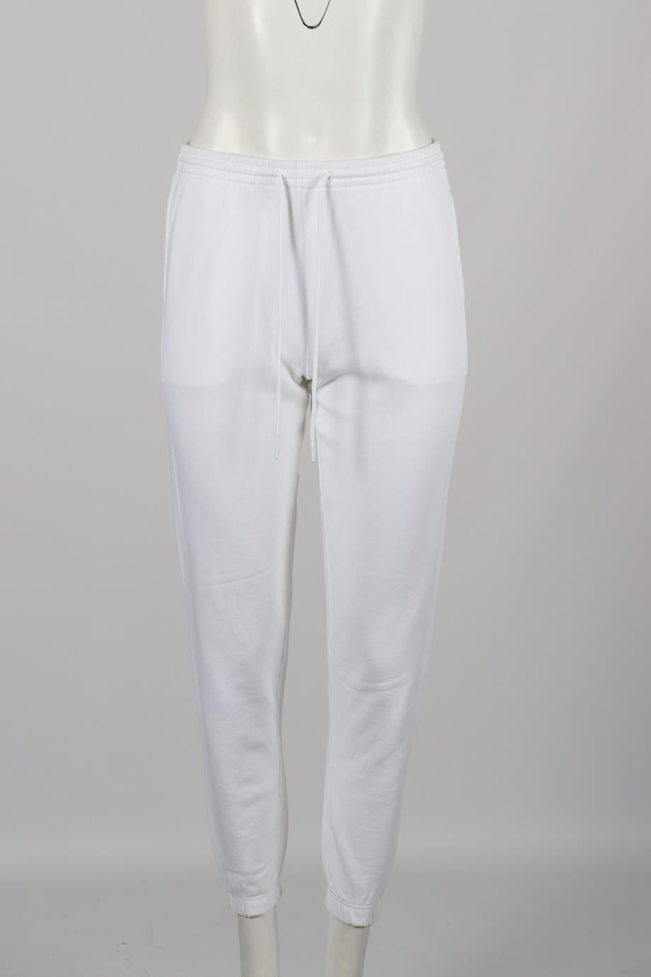 VINCE COTTON JERSEY TRACK PANTS XSMALL