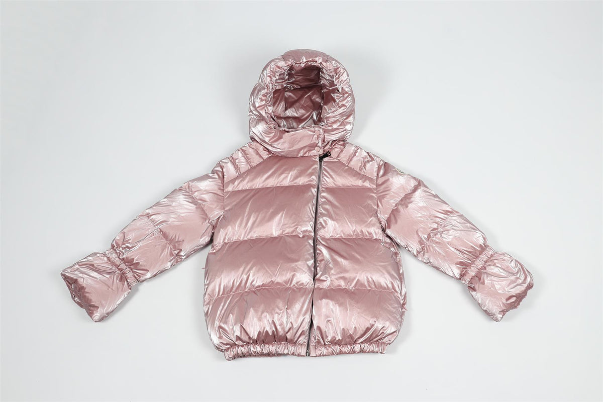 MONCLER PINK KIDS GIRLS PADDED JACKET 10 YEARS
