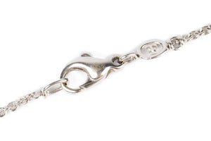 THEO FENNELL 18K WHITE GOLD AND DIAMOND CHAIN NECKLACE