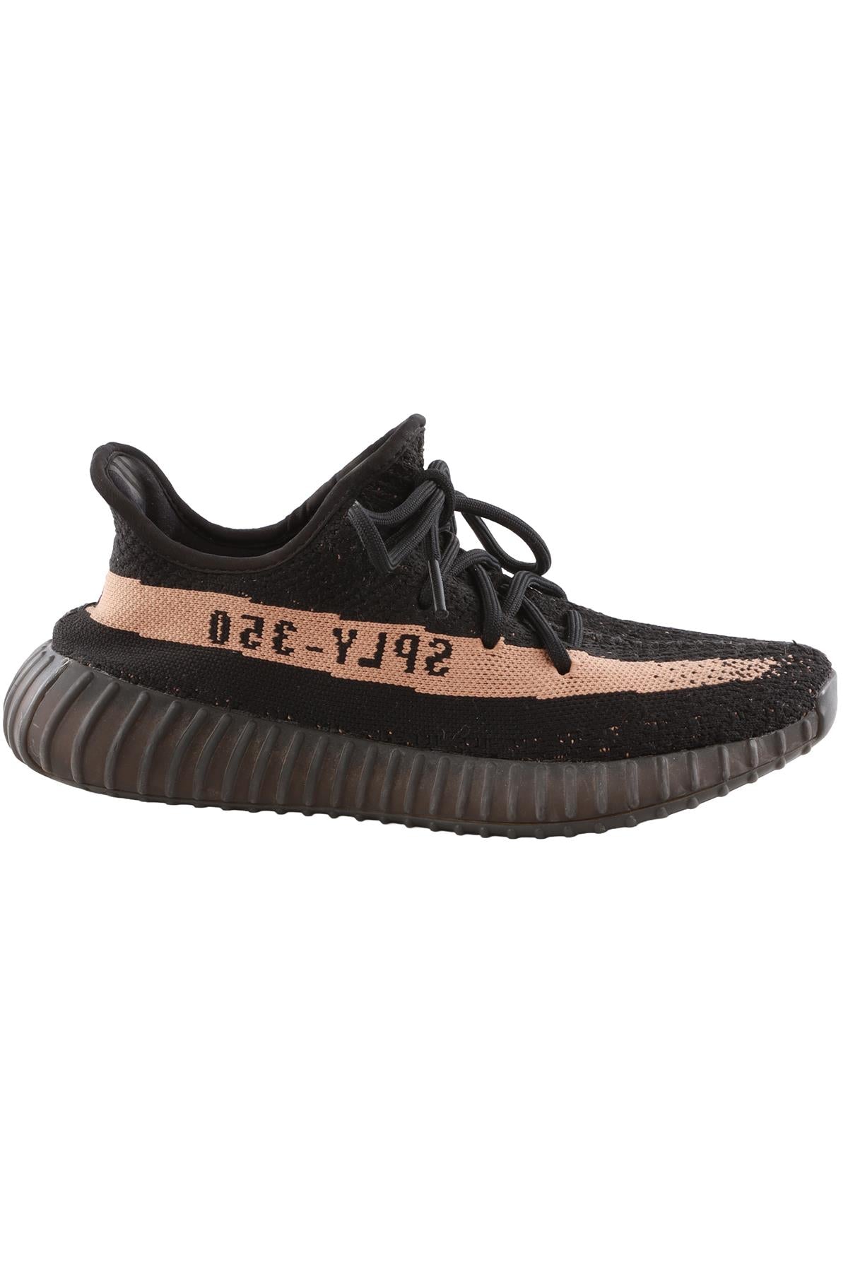 ADIDAS YEEZY BLACK WOVEN SNEAKERS UK 5.5 FR 38 2/3 US 6