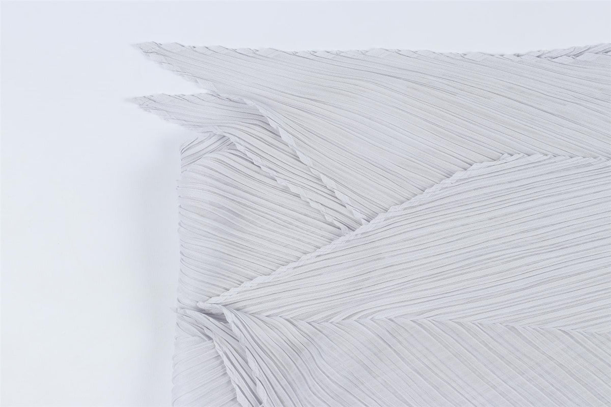PLEATS PLEASE ISSEY MIYAKE BLUE SCARF ONE SIZE