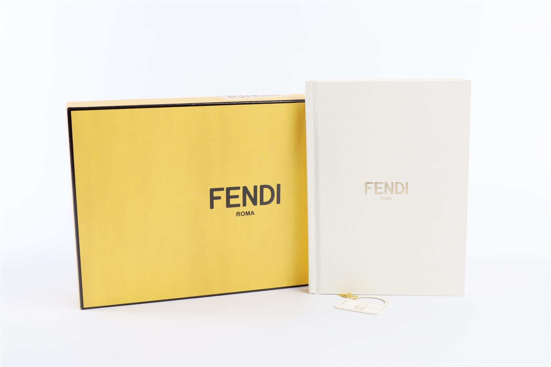 FENDI CREAM NOTEBOOK