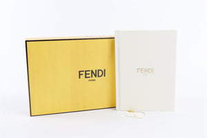 FENDI CREAM NOTEBOOK