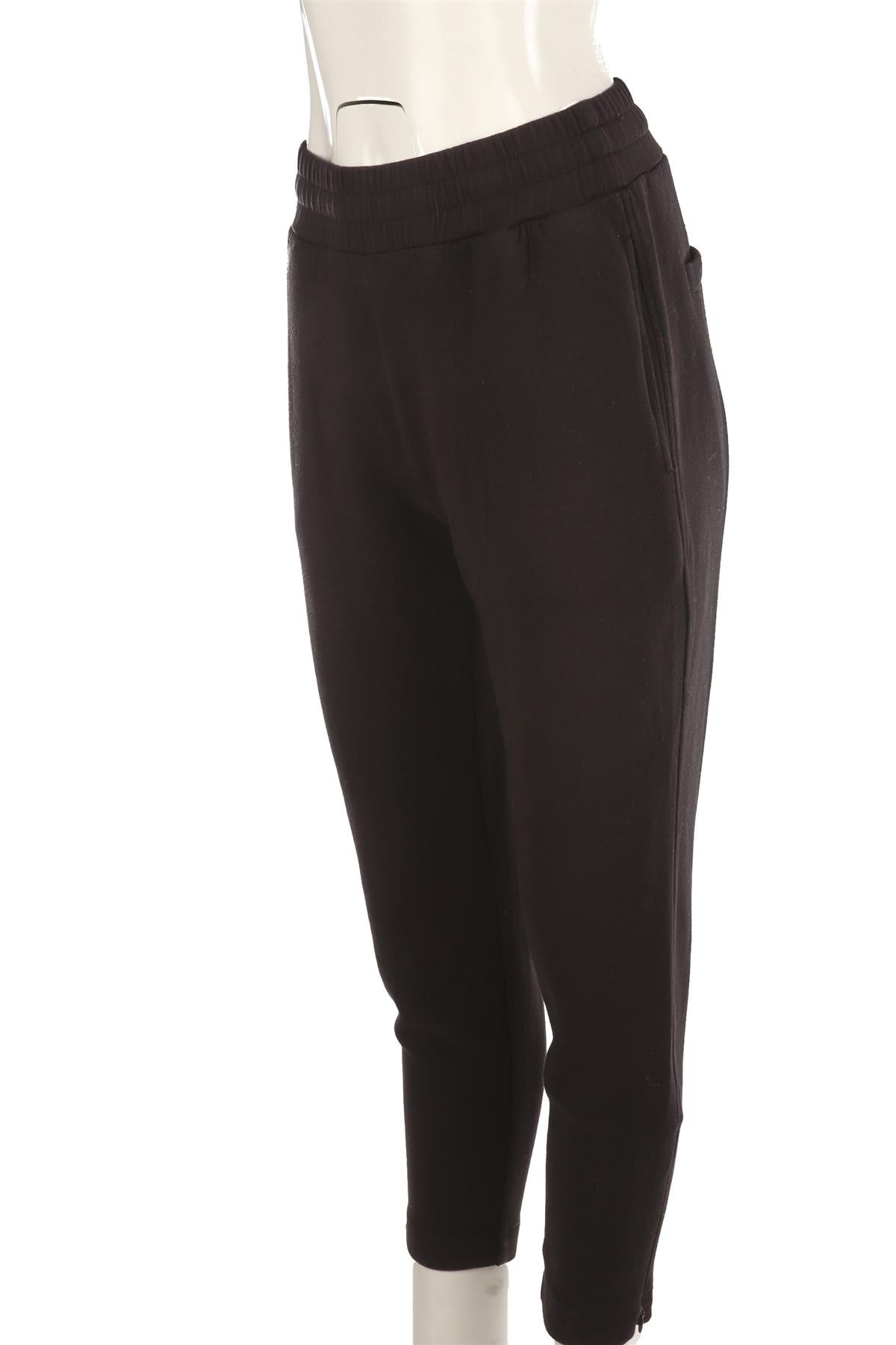 VARLEY BLACK JERSEY TRACK PANTS SMALL
