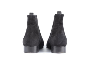 PRADA BLACK SUEDE ANKLE BOOTS EU 38 UK 5 US 8