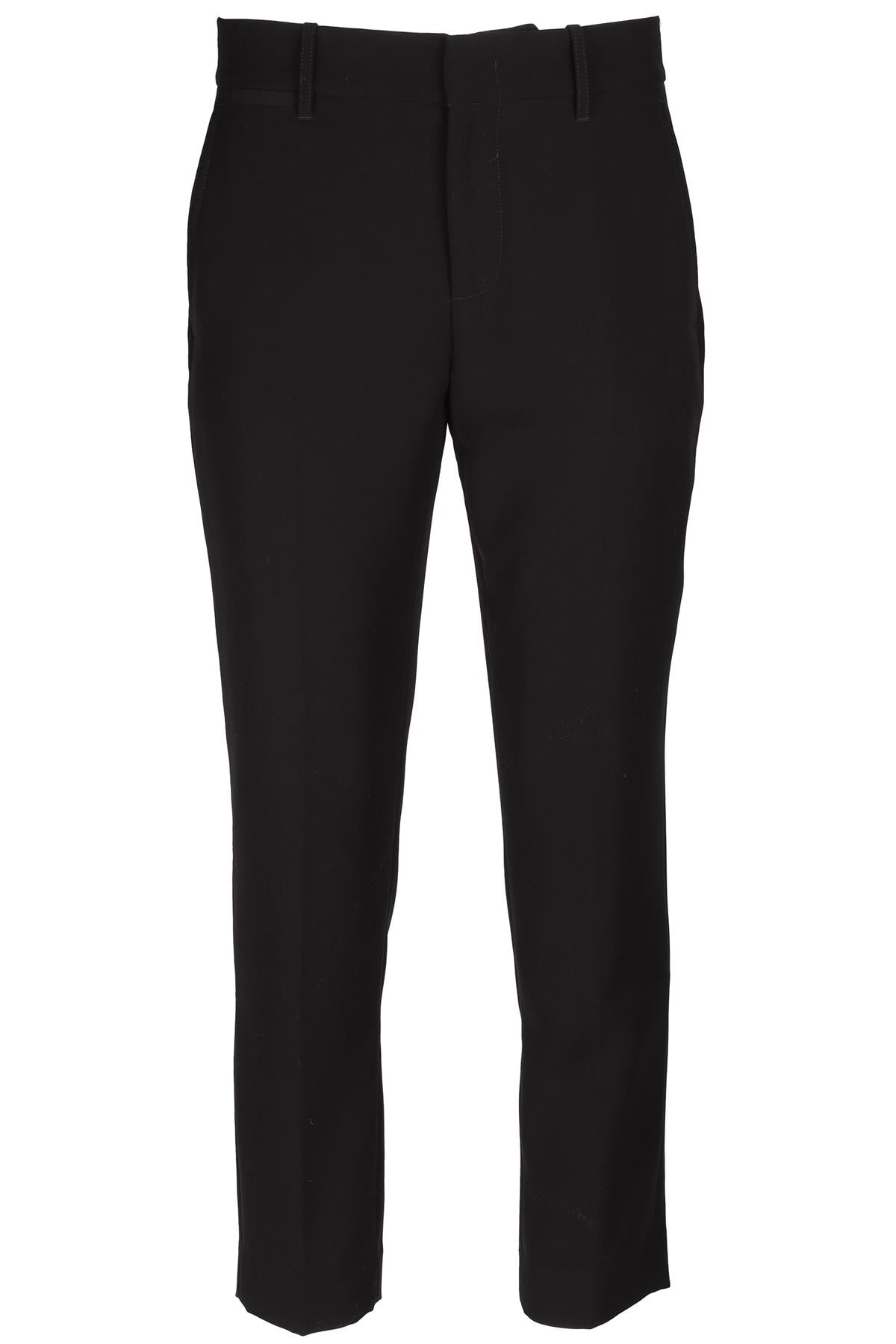 VINCE BLACK CREPE STRAIGHT LEG PANTS US 6 UK 10