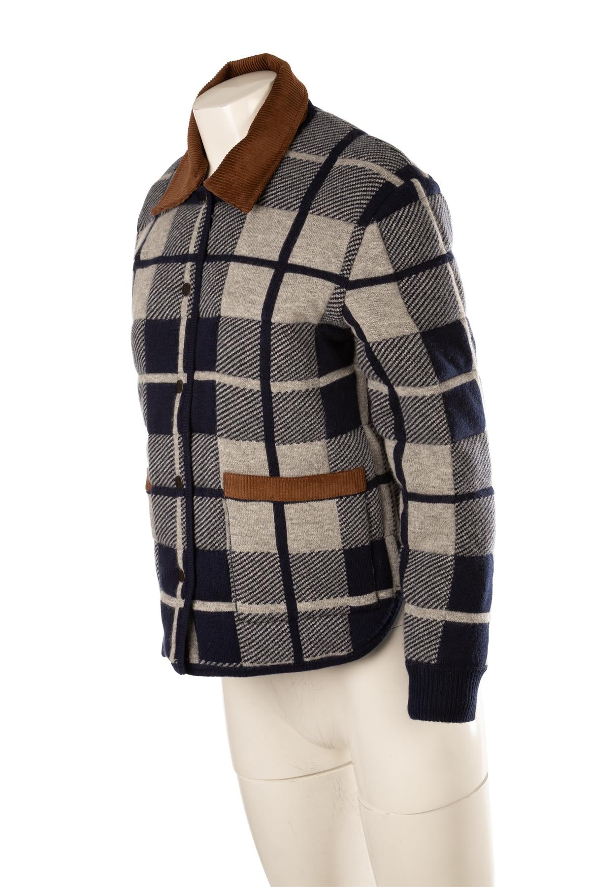 GUEST IN RESIDENCE NAVY CASHMERE JACKET XSMALL