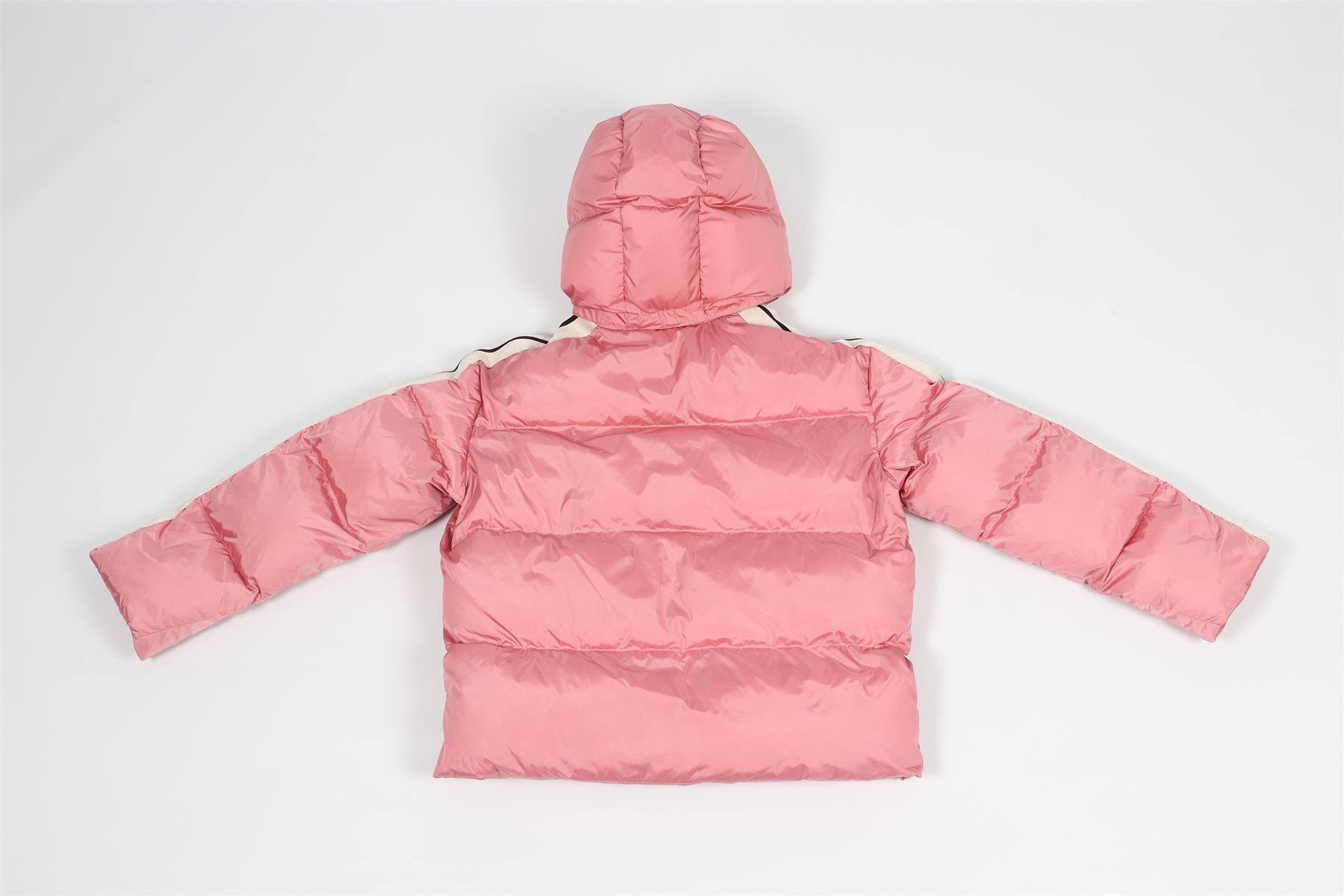 PALM ANGELS PINK KIDS GIRLS PADDED JACKET 10 YEARS