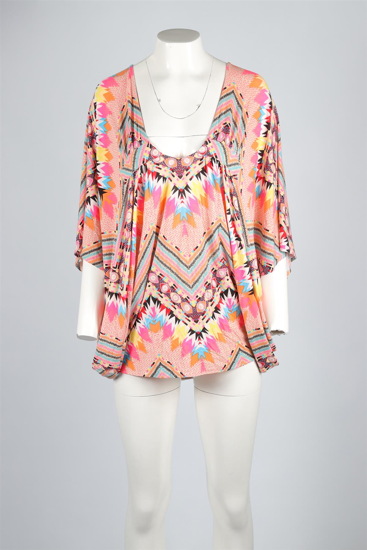 MARA HOFFMAN MULTI MODAL KAFTAN ONE SIZE