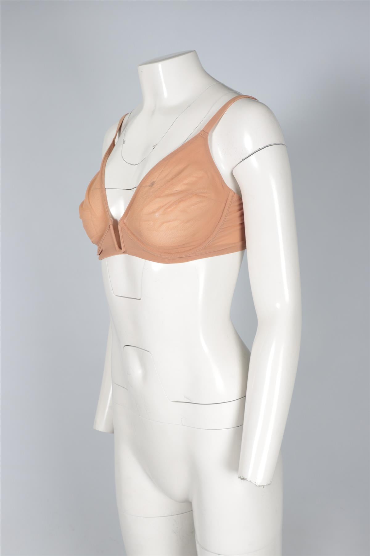 SKIMS NUDE MESH BRA 34DD